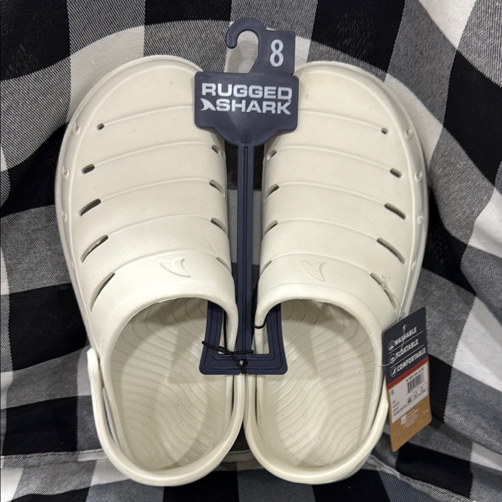 Rugged Shark Womens Eva Clogs Sz. 8